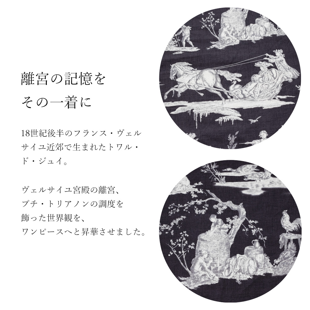 18���I�㔼�̃t�����X�E���F���T�C���ߍx�Ő��܂ꂽ�g�����E�h�E�W���C�B���F���T�C���{�a�̗��{�A�v�`�E�g���A�m���̒��x�������������̐��E�ς��A����̃����s�[�X�ւƏ��؂����܂����B